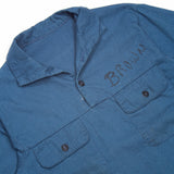70s Vintage US Navy Blue Pullover Shirt - Small