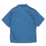 70s Vintage US Navy Blue Pullover Shirt - Small