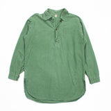 60s Vintage Swedish Army Grandad Shirt - Medium