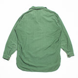 60s Vintage Swedish Army Grandad Shirt - Medium
