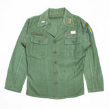 60s Vietnam War Vintage Special Forces OG-107 Utility Shirt - Medium