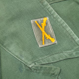 60s Vietnam War Vintage Special Forces OG-107 Utility Shirt - Medium