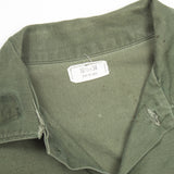 Distressed Vietnam War Vintage 3rd Pattern OG-107 Utility Shirt - Medium
