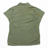 Distressed Vietnam War Vintage 3rd Pattern OG-107 Utility Shirt - Medium