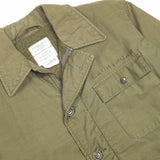 70s Vintage Stencilled US Navy A-2 Deck Jacket - Medium