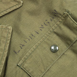70s Vintage Stencilled US Navy A-2 Deck Jacket - Medium
