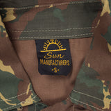 Deadstock 80s Vintage South African Transkei Defence Forces Camo Jacket - Medium
