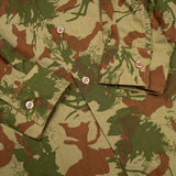 Deadstock 80s Vintage South African Police Camo Shirt - Small