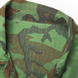 Rare 60s Vietnam War Vintage Poplin ARVN BDQ ERDL Shirt - Small