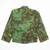 Rare 60s Vietnam War Vintage Poplin ARVN BDQ ERDL Shirt - Small
