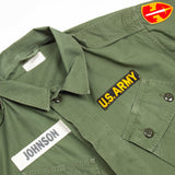 60s Vietnam War Vintage MACV Advisor 1st Pattern Jungle Jacket - Medium