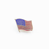 60s Vintage US Flag Lapel Pin