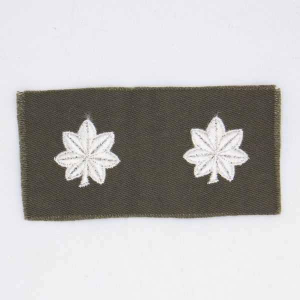 60s Vintage Lieutenant Colonel Collar Insignia Patch Set