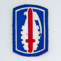 60s Vintage Cut Edge 191st Infantry Brigade Patch