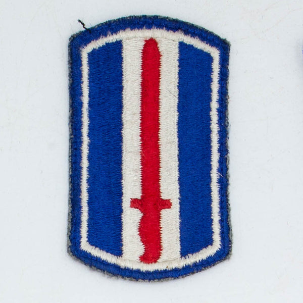 60s Vintage Cut Edge 193rd Infantry Brigade Patch