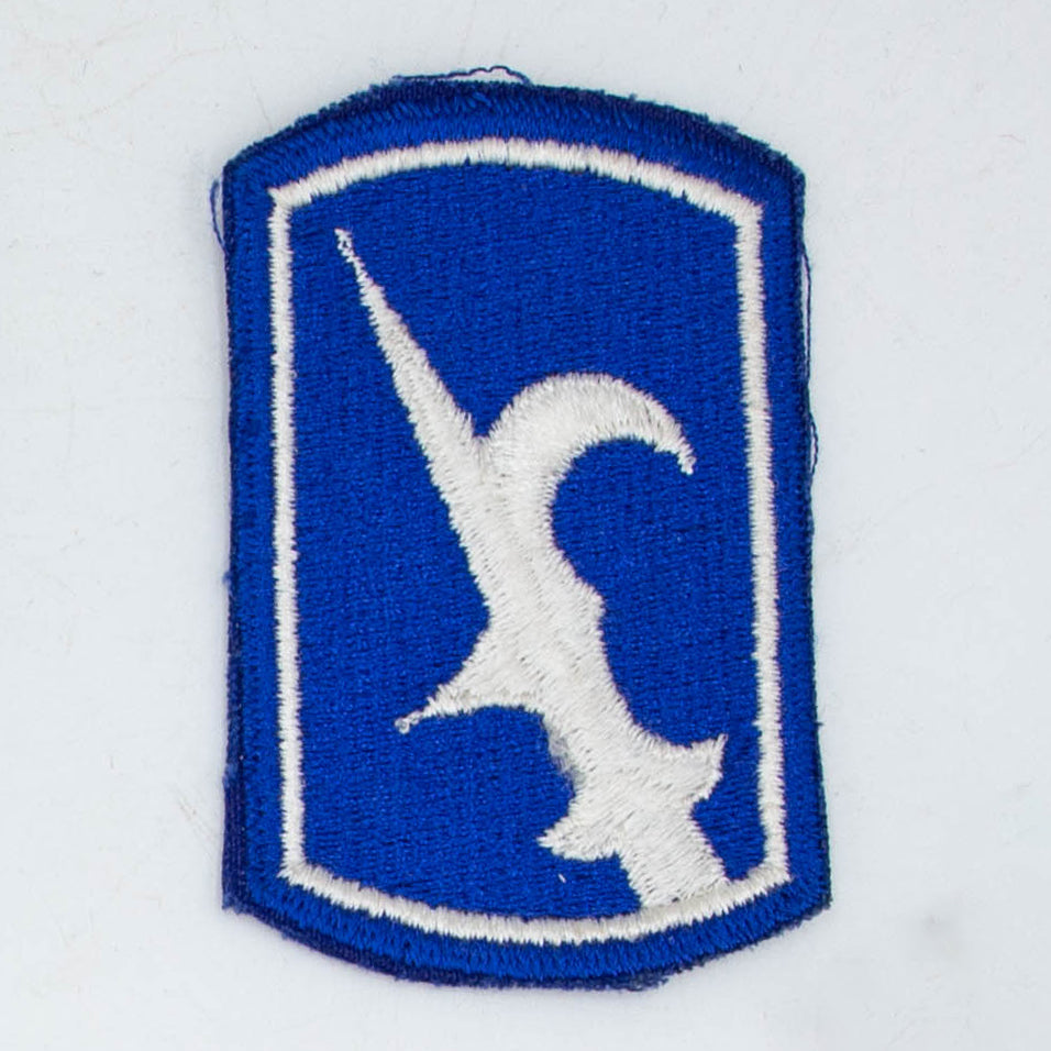 60s Vintage Cut Edge 67th Infantry Brigade Patch – Omega Militaria