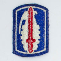 60s Vintage Cut Edge 191st Infantry Brigade Patch