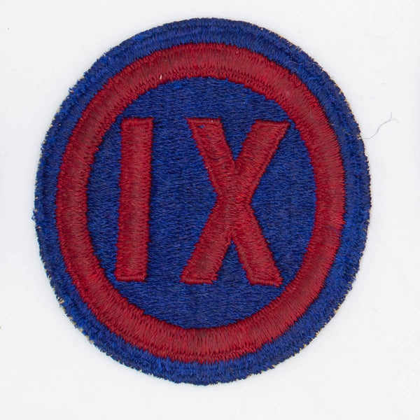 40s WW2 Vintage IX Corps Patch