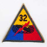 50s Vintage US Army 32nd Armored Division Patch