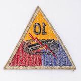 40s Vintage US Army 10th Armored Division Patch