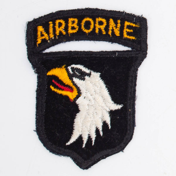 Late 50s Vietnam War Vintage Velvet 101st Airborne Division Patch