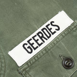 60s 'Geerdes' 1st Pattern OG-107 Utility Shirt - Small