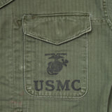 50s USMC P53 HBT Utility Shirt - Medium