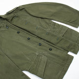 60s Vintage British Army Drill Overall Jacket - Medium