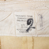 70s RAF Fearnought Firefighters Wool Trousers - 36x32