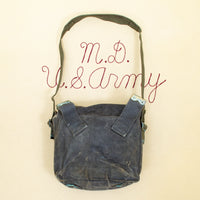 40s Vintage British Army Blackened Small Pack