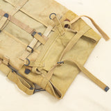 1918 Dated WWI US Army M1910 Doughboy Pack / Haversack w/ Meat Can Pouch & Extender