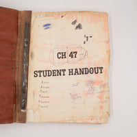 Rare 1964 CH-47 Student Handout Technical Manual