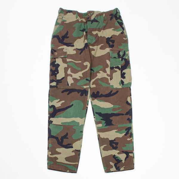 Genuine US Military Temperate Woodland Camo BDU Combat Trousers