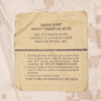 Genuine USMC / US Marines Desert MARPAT Camo MCCUU Combat Trousers