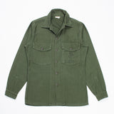 60s Vietnam War Vintage USMC 3rd Pattern OG-107 Utility Shirt - Small