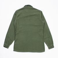 60s Vietnam War Vintage USMC 3rd Pattern OG-107 Utility Shirt - Small
