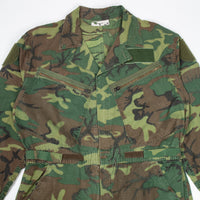 70s Vintage Custom-Made ERDL Camo Flight Suit - Large
