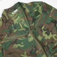 70s Vintage Custom-Made ERDL Camo Flight Suit - Large