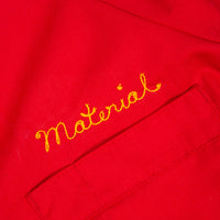 60s Vintage Red USMC ARFF Crash Rescue Coveralls - Medium