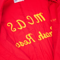 60s Vintage Red USMC ARFF Crash Rescue Coveralls - Medium