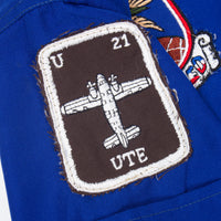 60s Vietnam War Vintage Thai Tailor-Made USAF Party Suit - Small