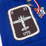 60s Vietnam War Vintage Thai Tailor-Made USAF Party Suit - Small