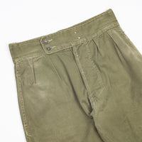 1971 Vintage British Army Drill Ghurkha Trousers - 28x23