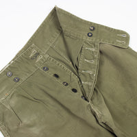 1971 Vintage British Army Drill Ghurkha Trousers - 28x23