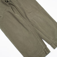 60s Vintage Dutch Army HBT Combat Trousers - 34x29