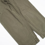 60s Vintage Dutch Army HBT Combat Trousers - 34x29