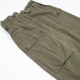 60s Vintage Dutch Army HBT Combat Trousers - 34x29