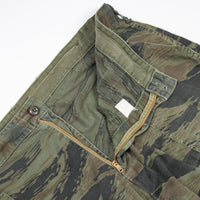70s Vintage Hunting Tigerstripe Trousers - 42x31