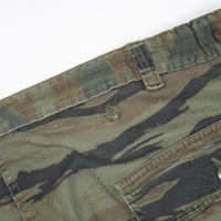 70s Vintage Hunting Tigerstripe Trousers - 42x31