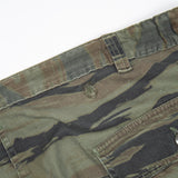 70s Vintage Hunting Tigerstripe Trousers - 42x31